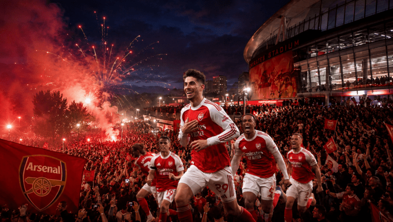Arsenal End Long Wait to Lift Premier League Trophy 🏆